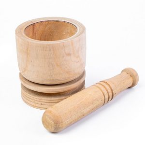 Wooden Pestal & Motar No 8