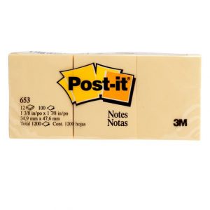 3M - Post It Pad Yellow