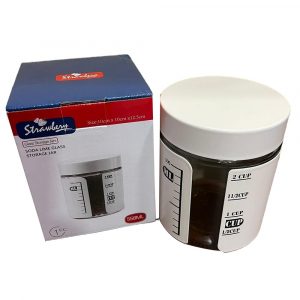 Strawberry Soda Lime Storage Jar 558Ml