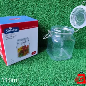 Strawberry Soda Lime Storage Jar 1110Ml