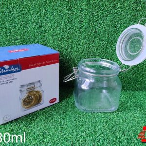 Strawberry Soda Lime Storage Jar 630Ml