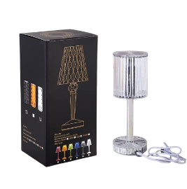 Usb Charging Touch Crystal Led Lamp