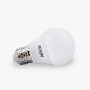 Green - House Bulb 3W Warm White E27
