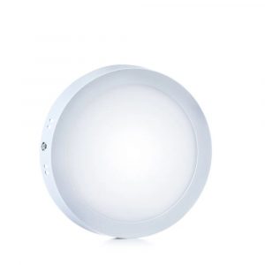 Green - Panel Surface 6W Round Cool White