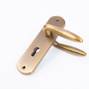 Door Lock Yia - Matte Brass