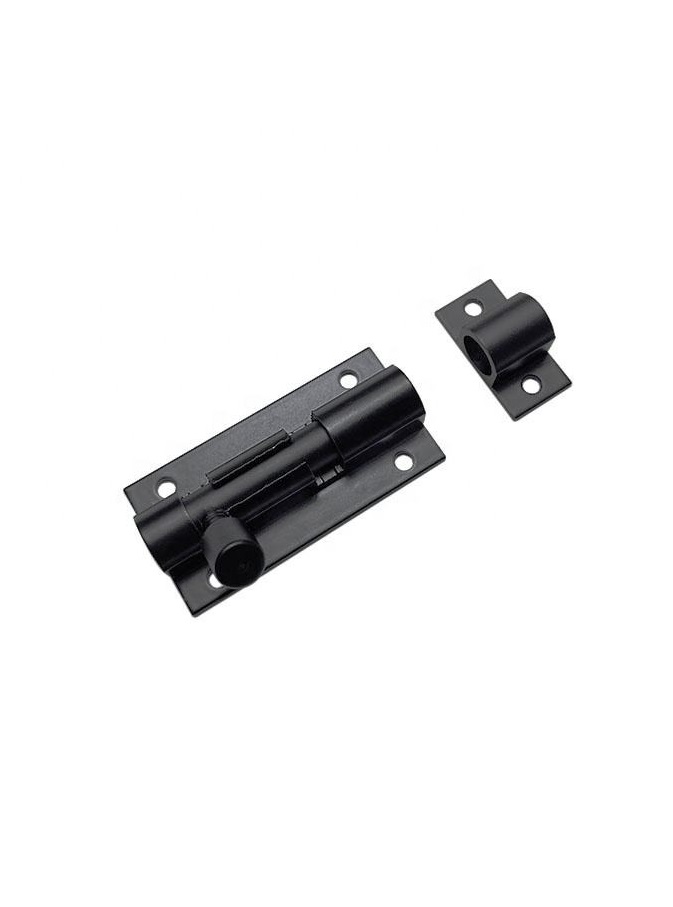 Aluminium 3Inch Tower Bolt Black