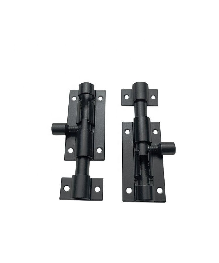 Aluminium 3Inch Tower Bolt Black