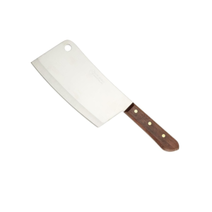KIWI - 7" Cleaver Knife Wood Handle