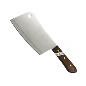 KIWI - 8" Cleaver Knife Wood Handle