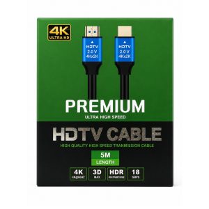 Hikvision - HDMI Cable 5M-4K Ultra HD