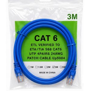 Hikvision - Cat 6 Crystal Pp Bag 3M Cable
