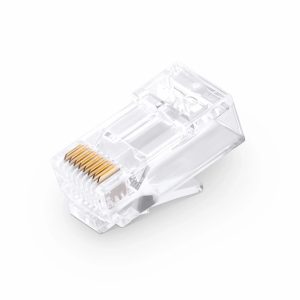 Hikvision - Red Link Cat 6 Rj45 Plastic Network Connector